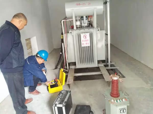 中茂散热器1000KVA变压器交接试验